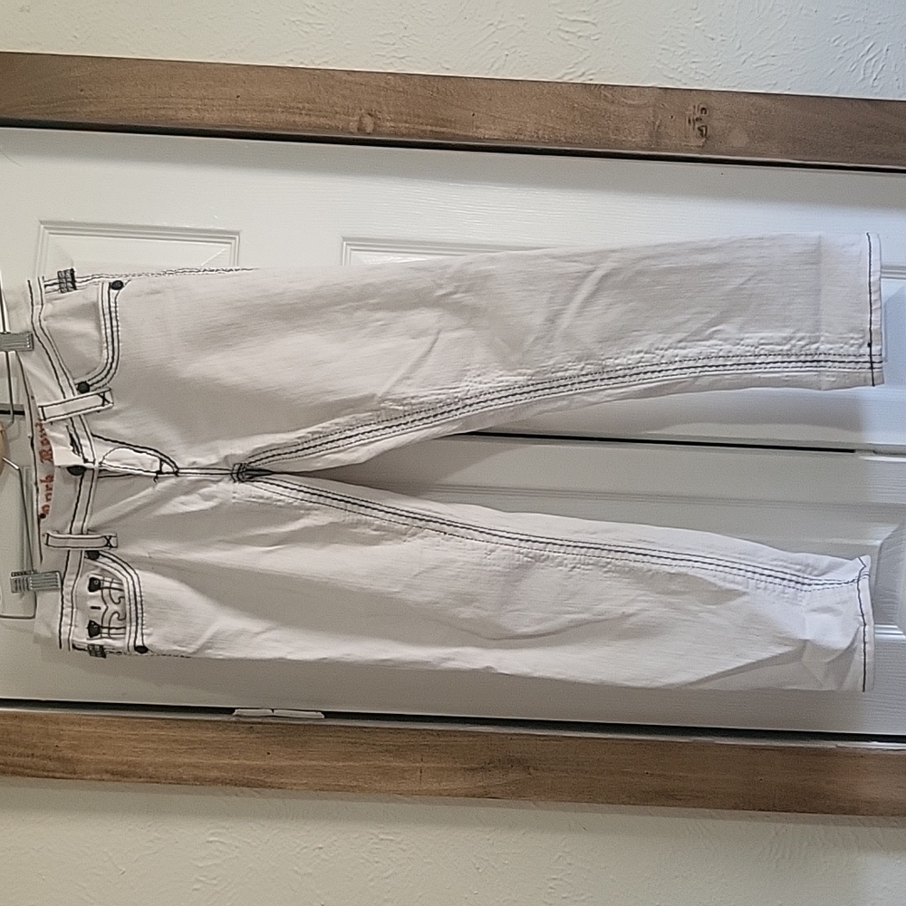 Rock Revival white Capri Pants